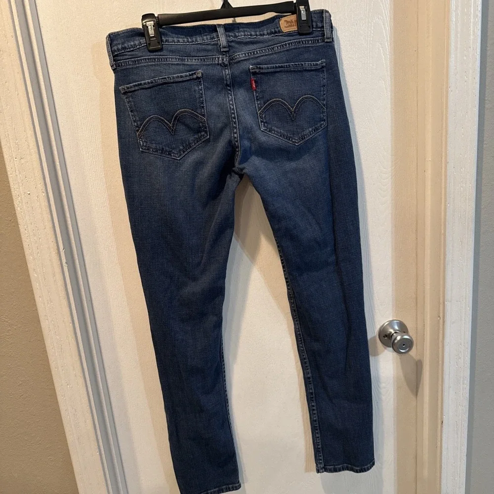 Levis Jeans 524 Too Superlow Juniors size 13M Low Rise Drnim Jeans